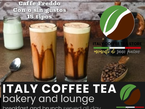 Cafe, te, tisanas, cacao, freddo, una delicia de Italia y 150 bebidas en 20 segundos, franquicia Italy Coffee Tea Store